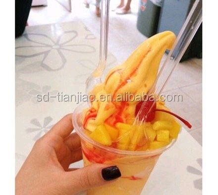 Mango Geschmack Weich servieren Eispulver für Asien Südamerika Afrika Mittlerer Osten