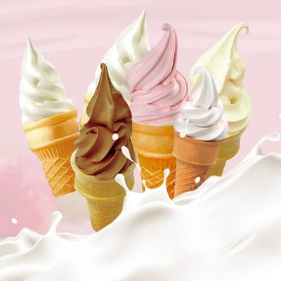 Weißes Eis Milchgeschmack Instantpulver in weiche Eiscreme Pulvermischung