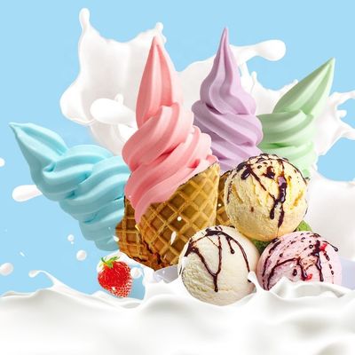 Weißes Eis Milchgeschmack Instantpulver in weiche Eiscreme Pulvermischung