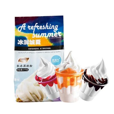 25 kg Verpackungsdetail Weich servieren Eispulver mit Leichtcreme