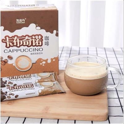 Bäckerei-Food-Spiel mit 18-20% Fettgehalt Schaumcreme Cappuccino-Basis